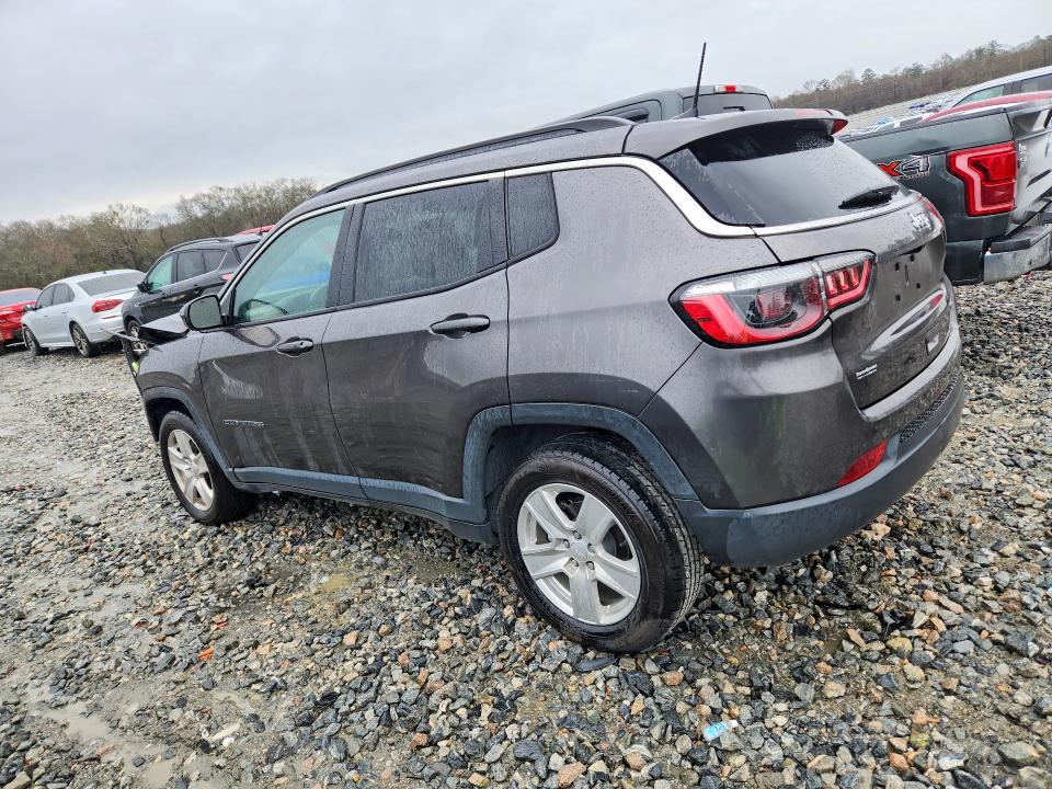 2022 Jeep Compass მანქანა იყიდება აუქციონზე, vin: 3C4NJCBB0NT139199, აუქციონის ნომერი: 77504185