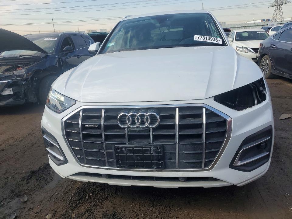 2021 Audi Q5 მანქანა იყიდება აუქციონზე, vin: WA1BAAFY8M2086171, აუქციონის ნომერი: 77314935