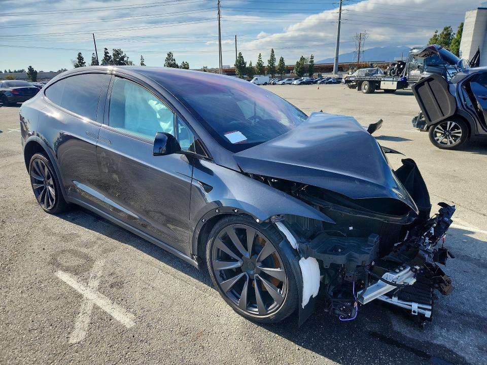 78473015 :رقم المزاد ، 7SAXCAE55SF466112 vin ، 2025 Tesla Model X مزاد بيع
