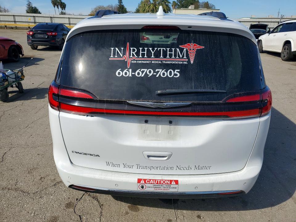 77955905 :رقم المزاد ، 2C4RC1BG8NR115523 vin ، 2022 Chrysler Pacifica مزاد بيع