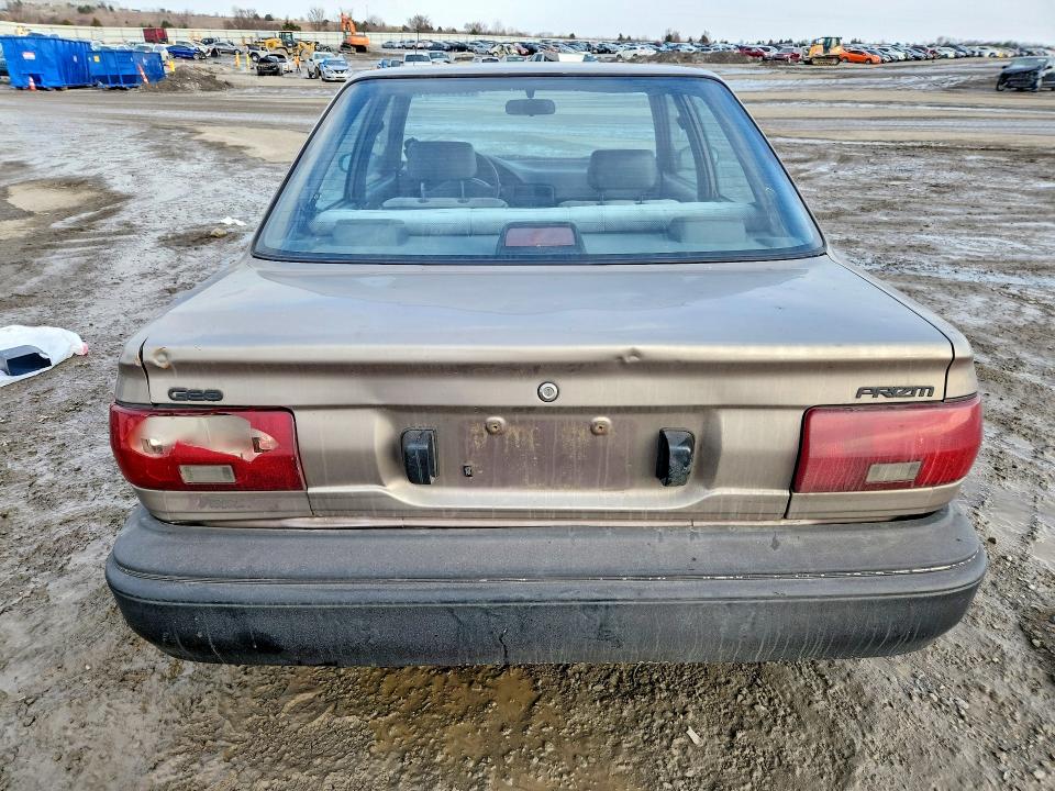1991 Geo Prizm მანქანა იყიდება აუქციონზე, vin: 1Y1SK5460MZ060629, აუქციონის ნომერი: 76807165