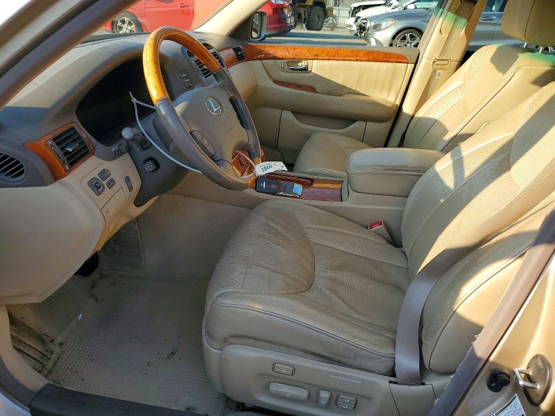 Продаж на аукціоні авто 2004 Lexus Ls, vin: JTHBN36F540151105, номер лоту: 74963035