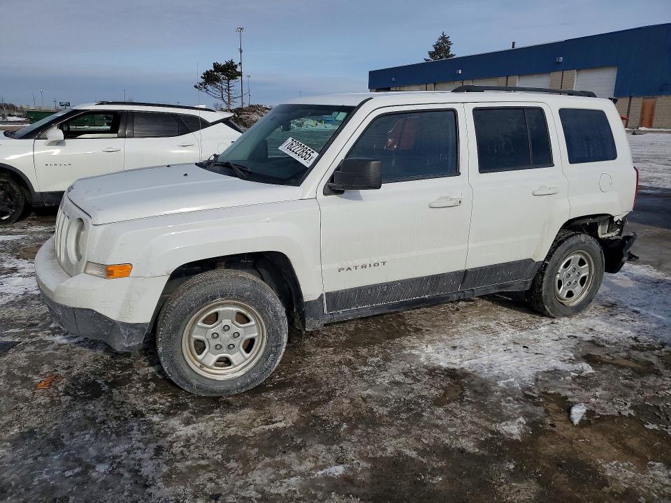 Aukcja sprzedaży 2015 Jeep Patriot, vin: 1C4NJRBB8FD153779, numer aukcji: 76222855
