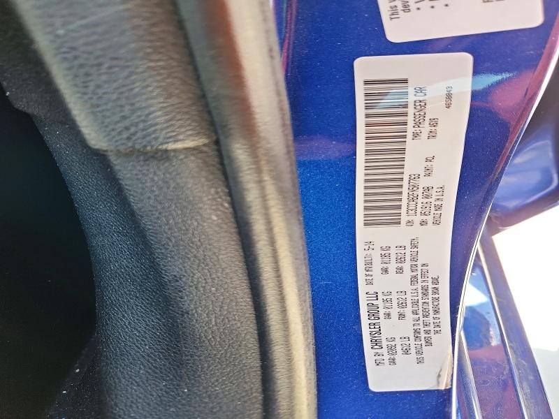 Auction sale of the 2015 Chrysler 200, vin: 1C3CCCAB2FN507763, lot number: 76420475