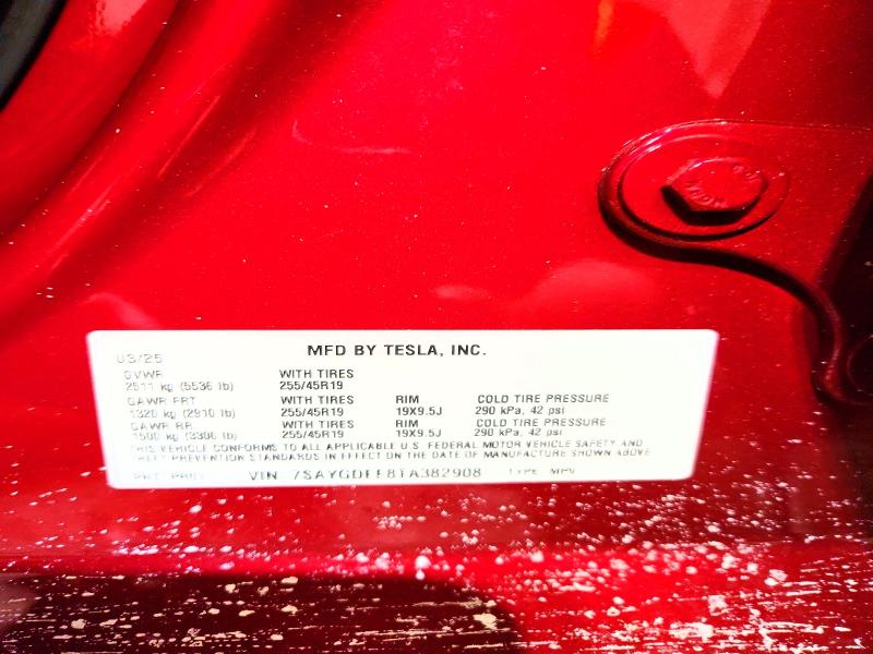 Aukcja sprzedaży 2026 Tesla Model Y, vin: 7SAYGDEE8TA382908, numer aukcji: 76185895