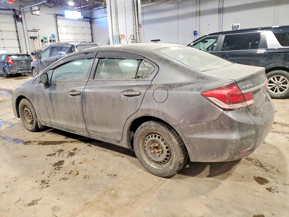 Продажа на аукционе авто 2013 Honda Civic, vin: 2HGFB2F46DH024980, номер лота: 75725785