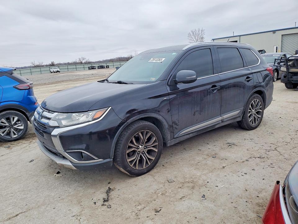 2016 Mitsubishi Outlander მანქანა იყიდება აუქციონზე, vin: JA4JZ4AX2GZ016455, აუქციონის ნომერი: 75513265