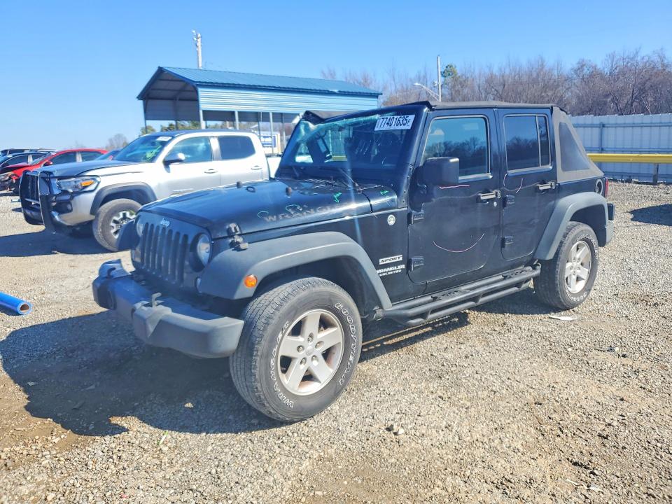 2015 Jeep Wrangler Unlimited მანქანა იყიდება აუქციონზე, vin: 1C4BJWDG4FL761461, აუქციონის ნომერი: 77401635