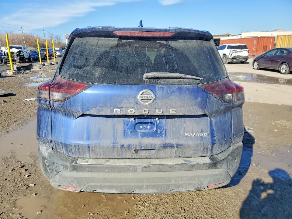 76589805 :رقم المزاد ، 5N1AT3BB0MC850383 vin ، 2021 Nissan Rogue مزاد بيع