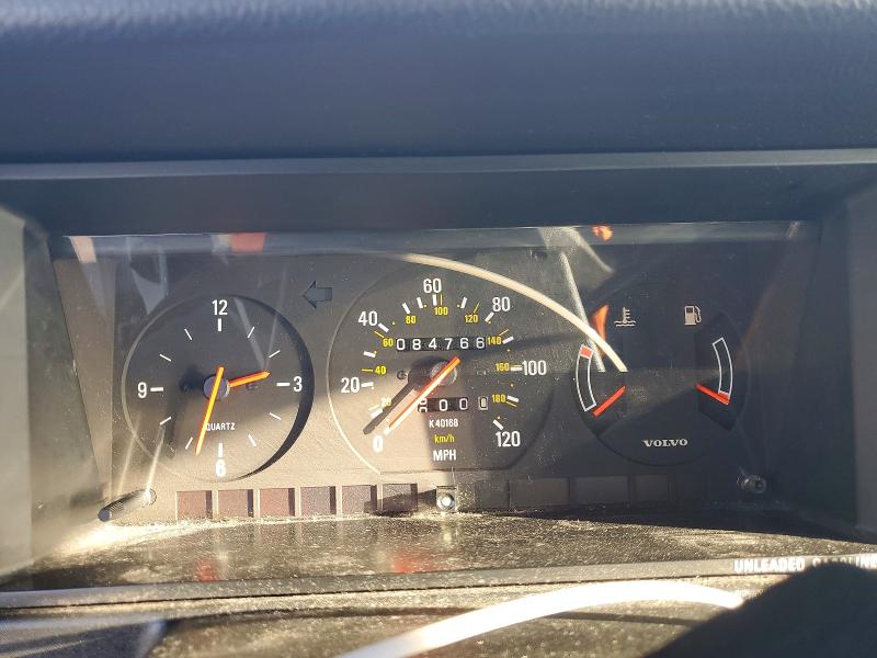 1993 Volvo 240 მანქანა იყიდება აუქციონზე, vin: YV1AS8808P1484192, აუქციონის ნომერი: 74071735