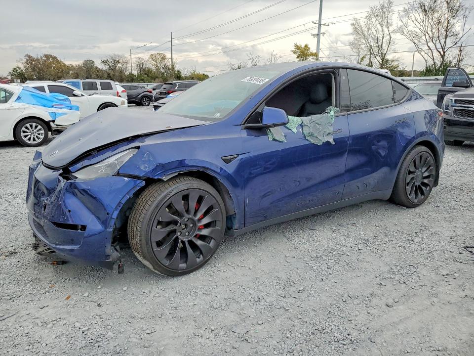 Продажа на аукционе авто 2022 Tesla Model Y, vin: 7SAYGDEF5NF459670, номер лота: 76939435