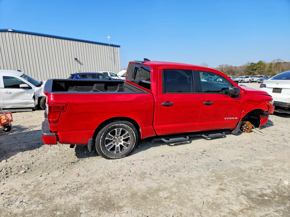 2022 Nissan Titan მანქანა იყიდება აუქციონზე, vin: 1N6AA1EF1NN100152, აუქციონის ნომერი: 48815646