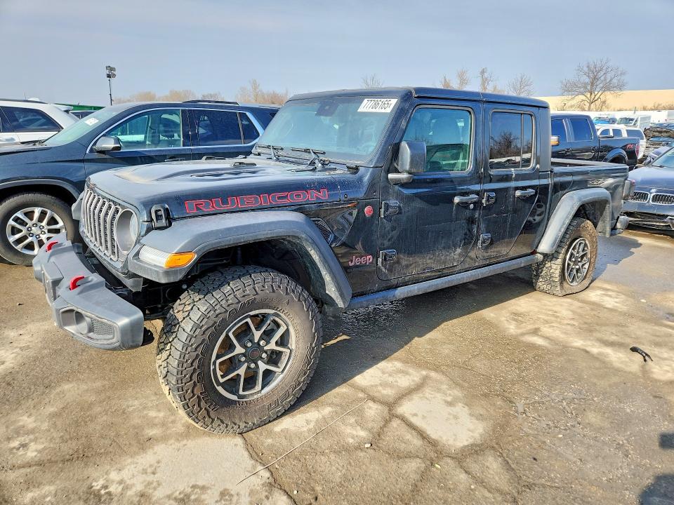 77786165 :رقم المزاد ، 1C6RJTBG5SL504407 vin ، 2025 Jeep Gladiator مزاد بيع