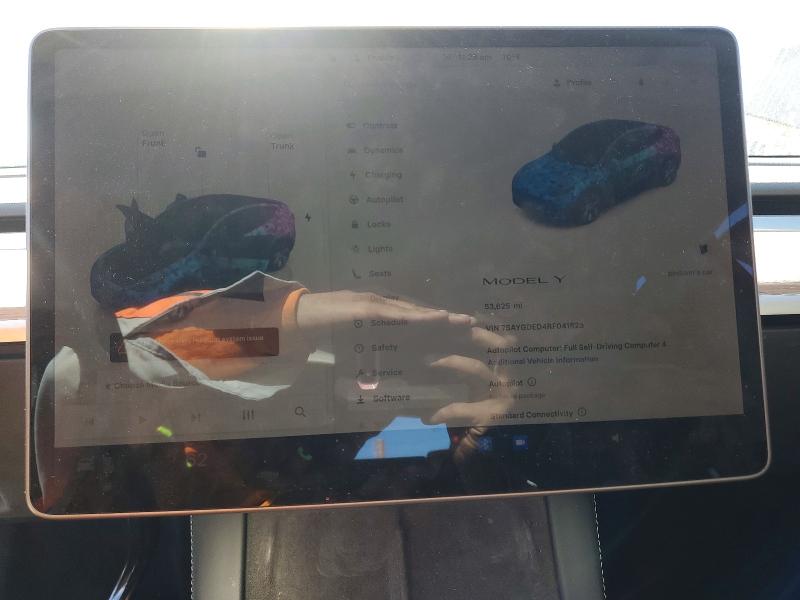 Продажа на аукционе авто 2024 Tesla Model Y, vin: 7SAYGDED4RF041623, номер лота: 76159825