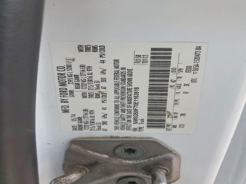 78533005 :رقم المزاد ، NM0GS9F70E1163618 vin ، 2014 Ford Transit Connect مزاد بيع