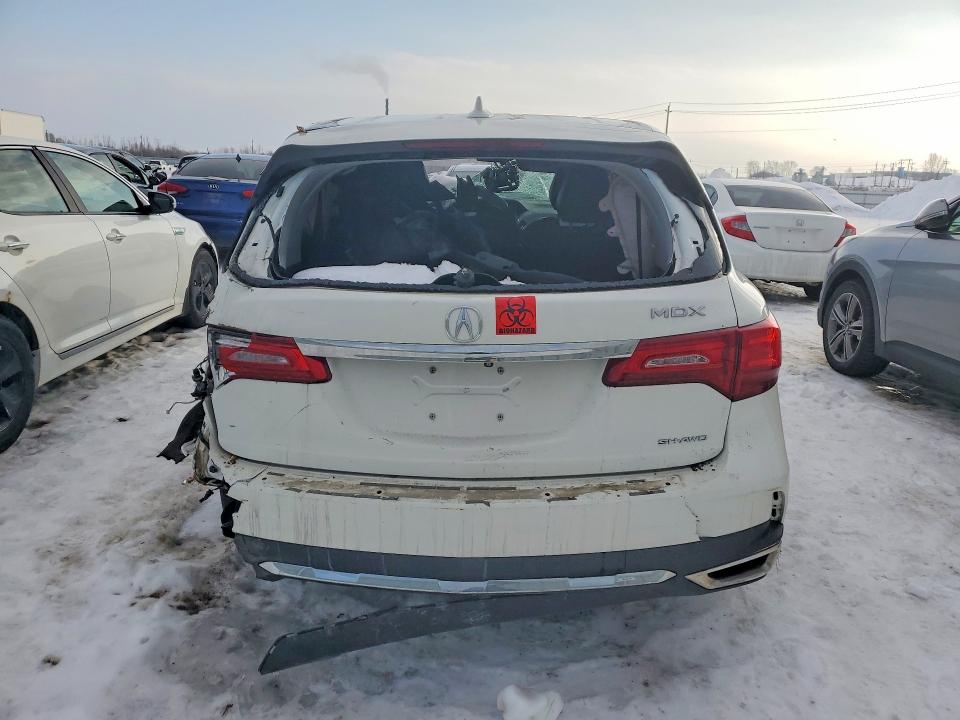 2017 Acura Mdx მანქანა იყიდება აუქციონზე, vin: 5FRYD4H44HB507050, აუქციონის ნომერი: 77149885