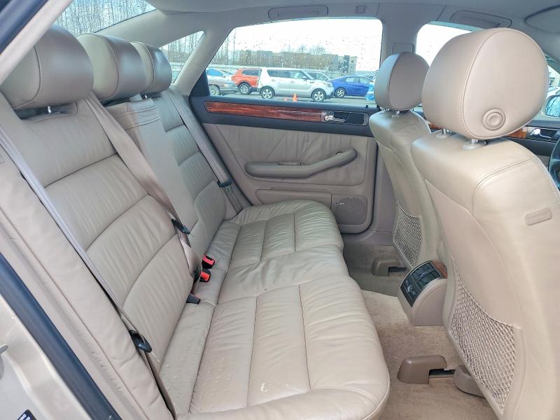 1999 Audi A6 მანქანა იყიდება აუქციონზე, vin: WAUBA34B0XN037644, აუქციონის ნომერი: 78505595