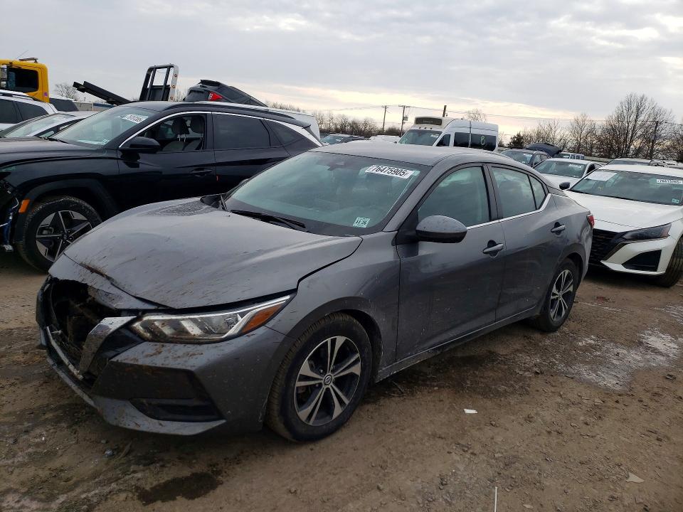 Auction sale of the 2021 Nissan Sentra, vin: 3N1AB8CV4MY294960, lot number: 76475905