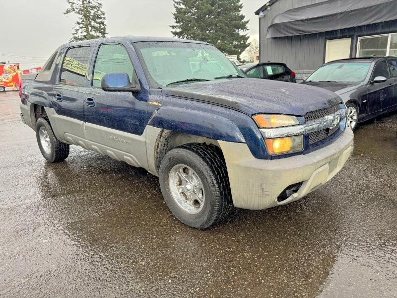 Aukcja sprzedaży 2002 Chevrolet Avalanche, vin: 3GNEK13T32G137306, numer aukcji: 77812145
