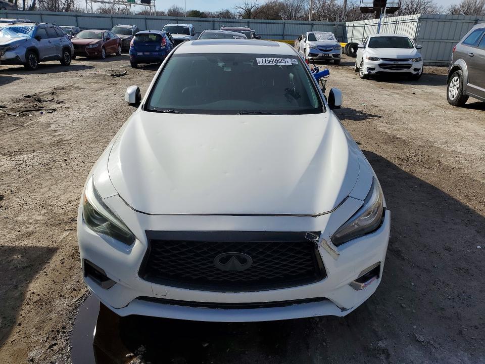 2018 Infiniti Q50 მანქანა იყიდება აუქციონზე, vin: JN1EV7AR8JM443006, აუქციონის ნომერი: 77540625