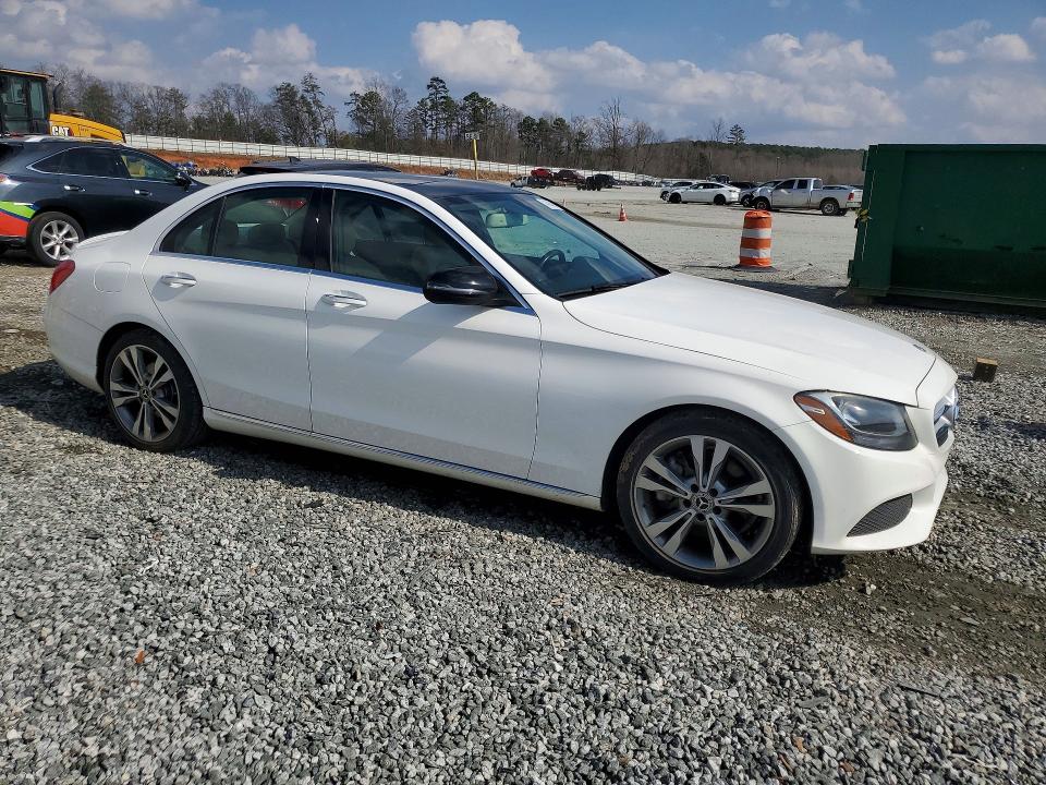 2018 Mercedes-benz C მანქანა იყიდება აუქციონზე, vin: WDDWF4JB5JR329828, აუქციონის ნომერი: 74744805
