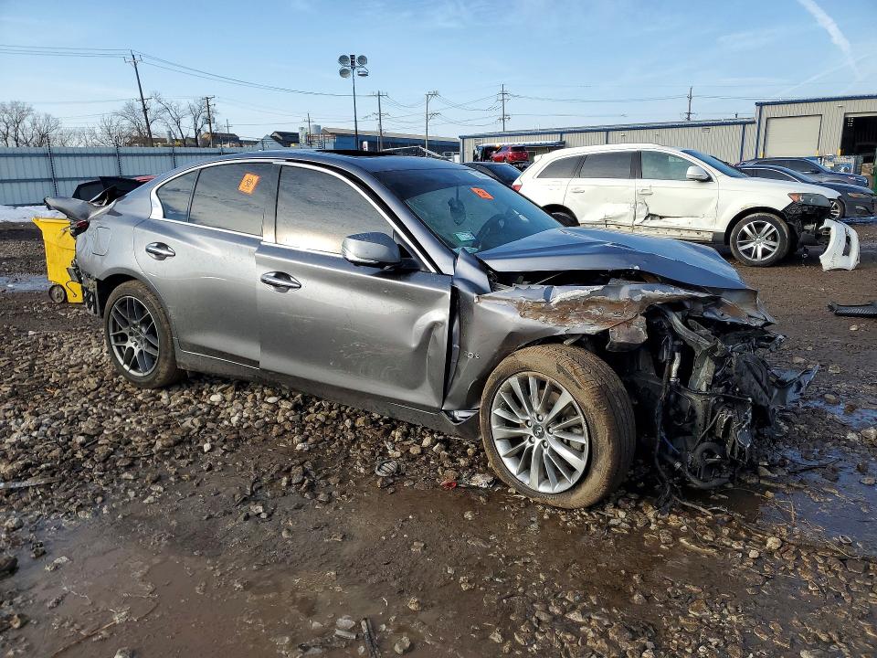 Продажа на аукционе авто 2019 Infiniti Q50, vin: JN1EV7AR3KM551504, номер лота: 76958425