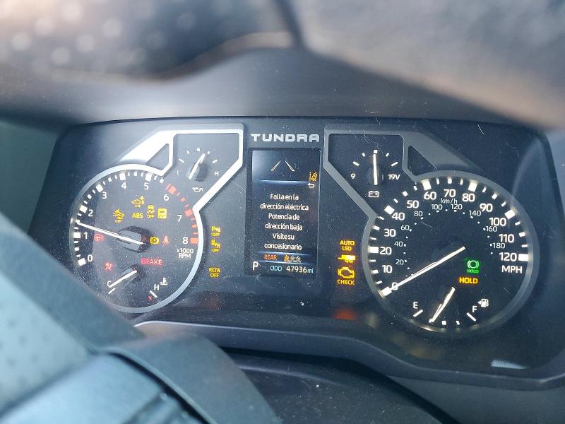 2025 Toyota Tundra მანქანა იყიდება აუქციონზე, vin: 5TFLA5AB5SX045131, აუქციონის ნომერი: 78825585