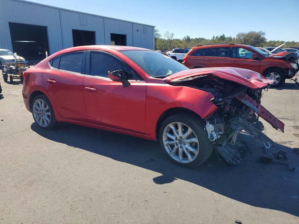 78779075 :رقم المزاد ، JM1BM1W39F1222110 vin ، 2015 Mazda 3 مزاد بيع