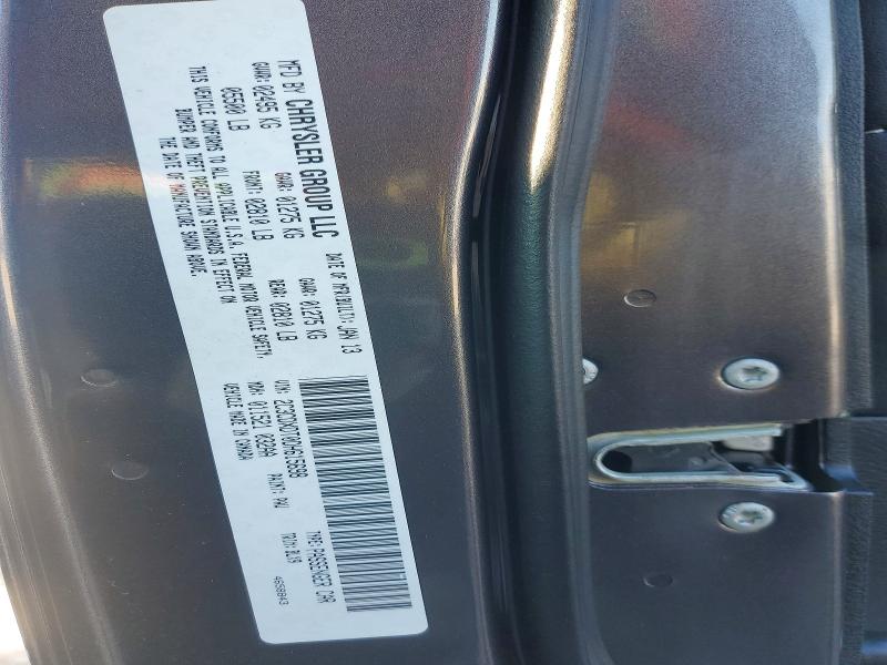 78124485 :رقم المزاد ، 2C3CDXDT0DH615698 vin ، 2013 Dodge Charger مزاد بيع