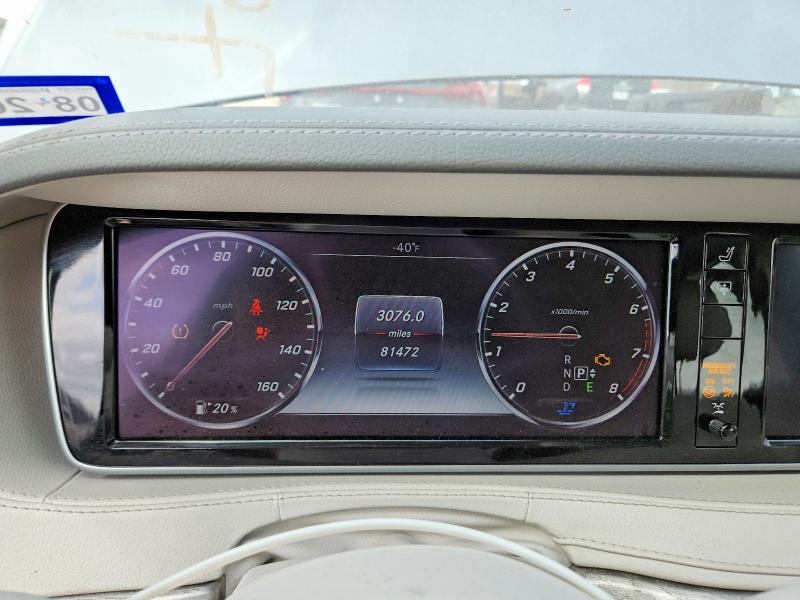 Продажа на аукционе авто 2015 Mercedes-benz S, vin: WDDUG8CB8FA104799, номер лота: 78542575