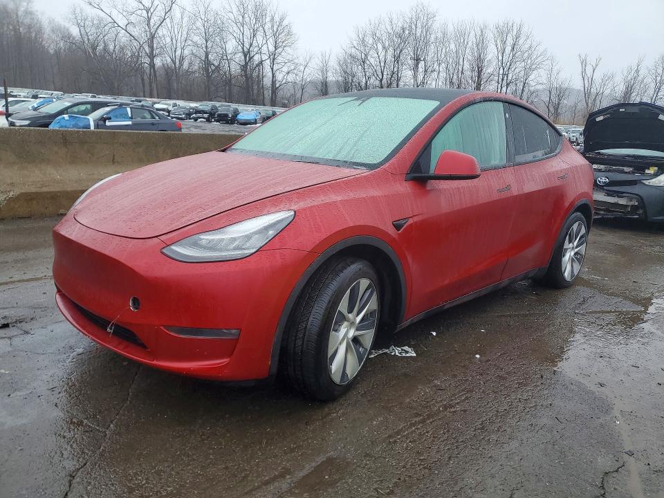 2021 Tesla Model Y მანქანა იყიდება აუქციონზე, vin: 5YJYGDEEXMF073278, აუქციონის ნომერი: 78109105