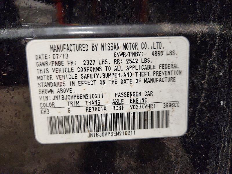Продаж на аукціоні авто 2014 Infiniti Qx50, vin: JN1BJ0HP6EM210211, номер лоту: 75630235