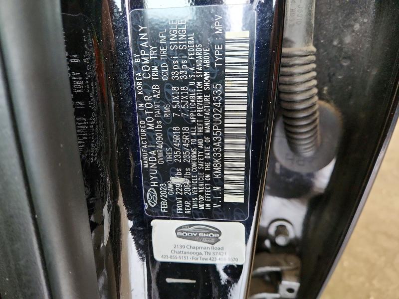 79103005 :رقم المزاد ، KM8K33A35PU024335 vin ، 2023 Hyundai Kona مزاد بيع