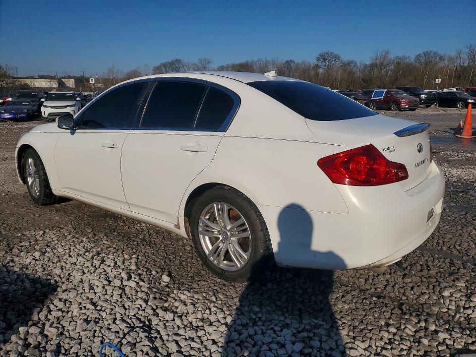 2012 Infiniti G25 მანქანა იყიდება აუქციონზე, vin: JN1DV6AP9CM701511, აუქციონის ნომერი: 75293925