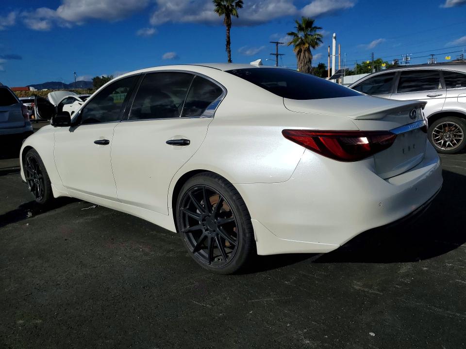 2018 Infiniti Q50 მანქანა იყიდება აუქციონზე, vin: JN1EV7AP3JM357004, აუქციონის ნომერი: 77795515