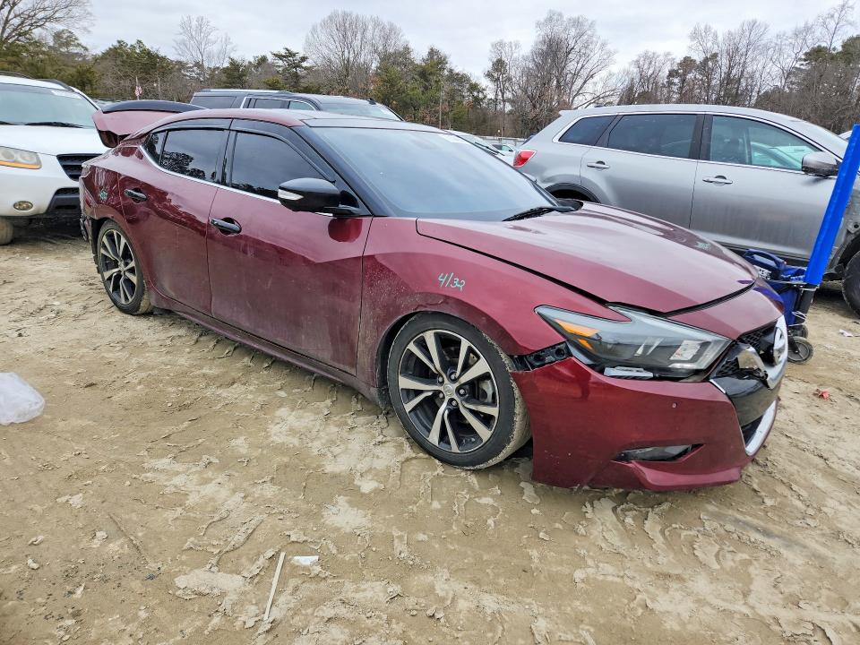 76598655 :رقم المزاد ، 1N4AA6AP8GC418739 vin ، 2016 Nissan Maxima مزاد بيع