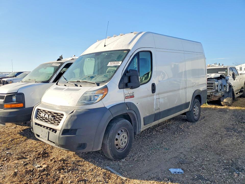 Aukcja sprzedaży 2019 Ram Promaster, vin: 3C6TRVCG4KE501080, numer aukcji: 76206335