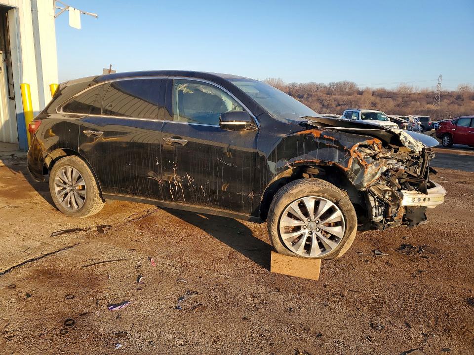 77226895 :رقم المزاد ، 5FRYD4H44FB002168 vin ، 2015 Acura Mdx مزاد بيع