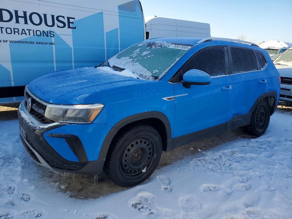 Aukcja sprzedaży 2022 Volkswagen Taos, vin: 3VVWX7B24NM075089, numer aukcji: 75557555