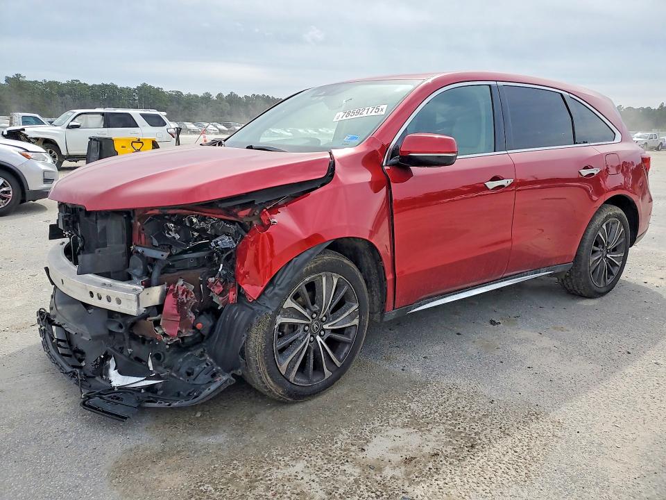 Продажа на аукционе авто 2020 Acura Mdx, vin: 5J8YD4H59LL021996, номер лота: 78592175