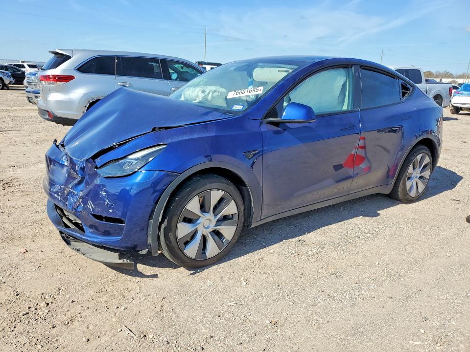2022 Tesla Model Y მანქანა იყიდება აუქციონზე, vin: 7SAYGDEE3NF533255, აუქციონის ნომერი: 76601695
