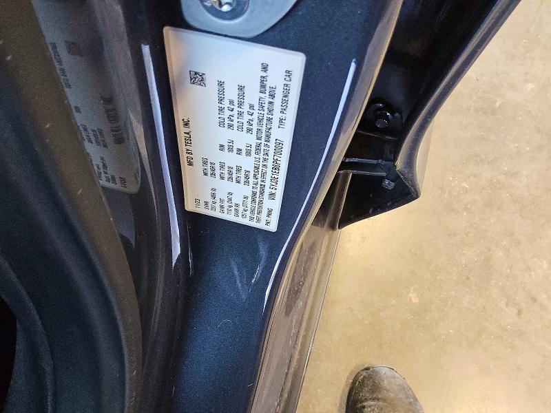 Продажа на аукционе авто 2023 Tesla Model 3, vin: 5YJ3E1EB8PF700097, номер лота: 78863265