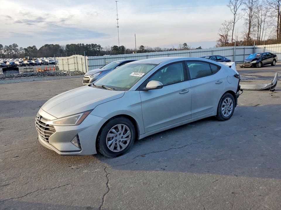 2019 Hyundai Elantra მანქანა იყიდება აუქციონზე, vin: 5NPD74LF8KH456614, აუქციონის ნომერი: 75846415
