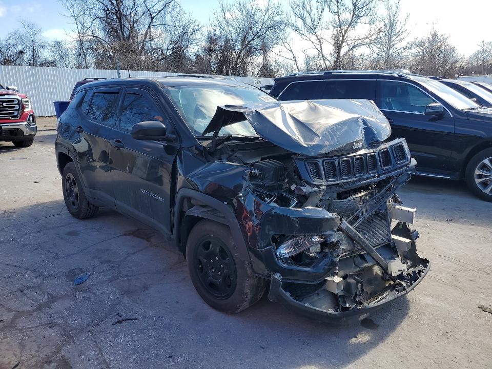 Продажа на аукционе авто 2018 Jeep Compass, vin: 3C4NJDAB1JT104317, номер лота: 78541905