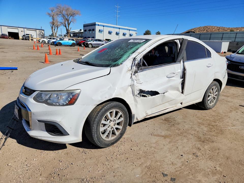 2018 Chevrolet Sonic მანქანა იყიდება აუქციონზე, vin: 1G1JD5SH7J4120650, აუქციონის ნომერი: 75651385