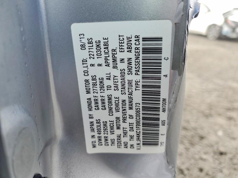75876395 :رقم المزاد ، JH4KC1F99EC006573 vin ، 2014 Acura Rlx مزاد بيع