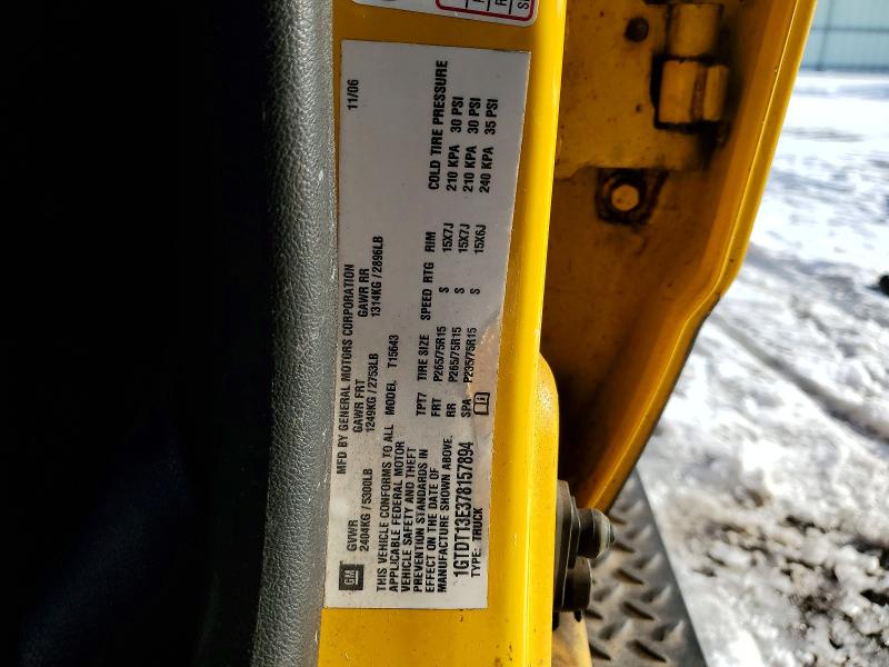 Продаж на аукціоні авто 2007 Gmc Canyon, vin: 1GTDT13E378157894, номер лоту: 79171095