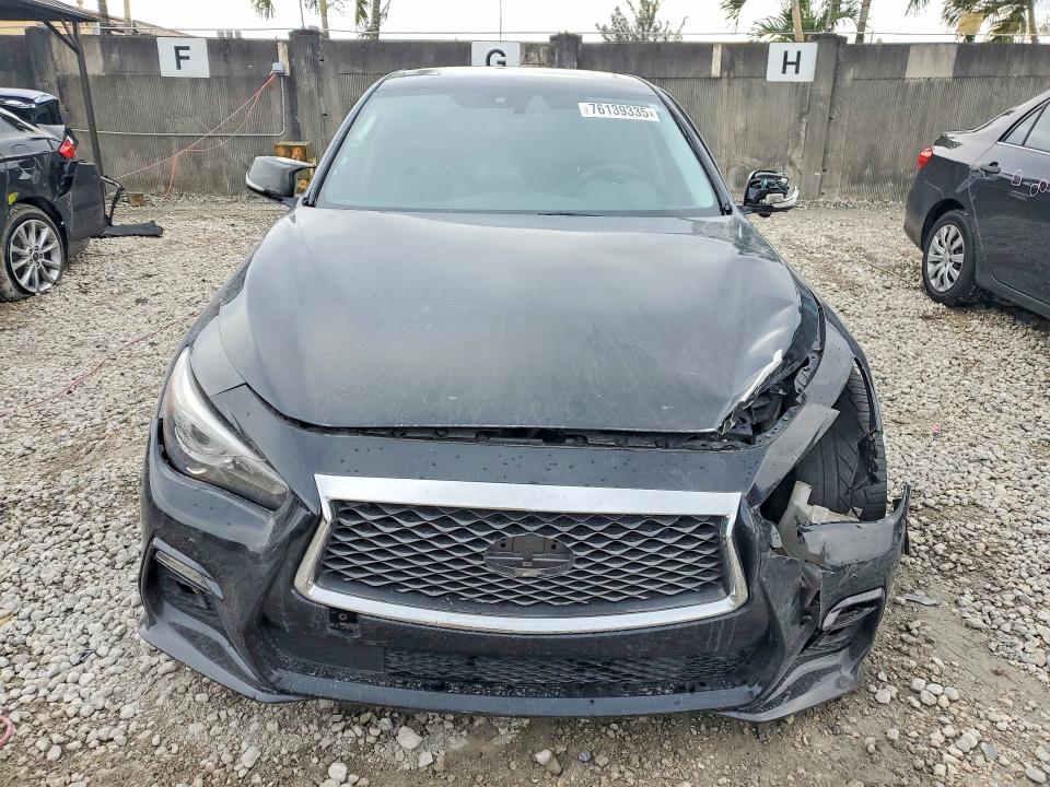 Продажа на аукционе авто 2018 Infiniti Q50 Luxe, vin: JN1EV7AP5JM352841, номер лота: 76139335