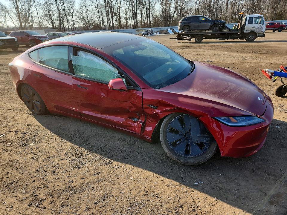 Продажа на аукционе авто 2025 Tesla Model 3, vin: 5YJ3E1EA1SF068267, номер лота: 77003415