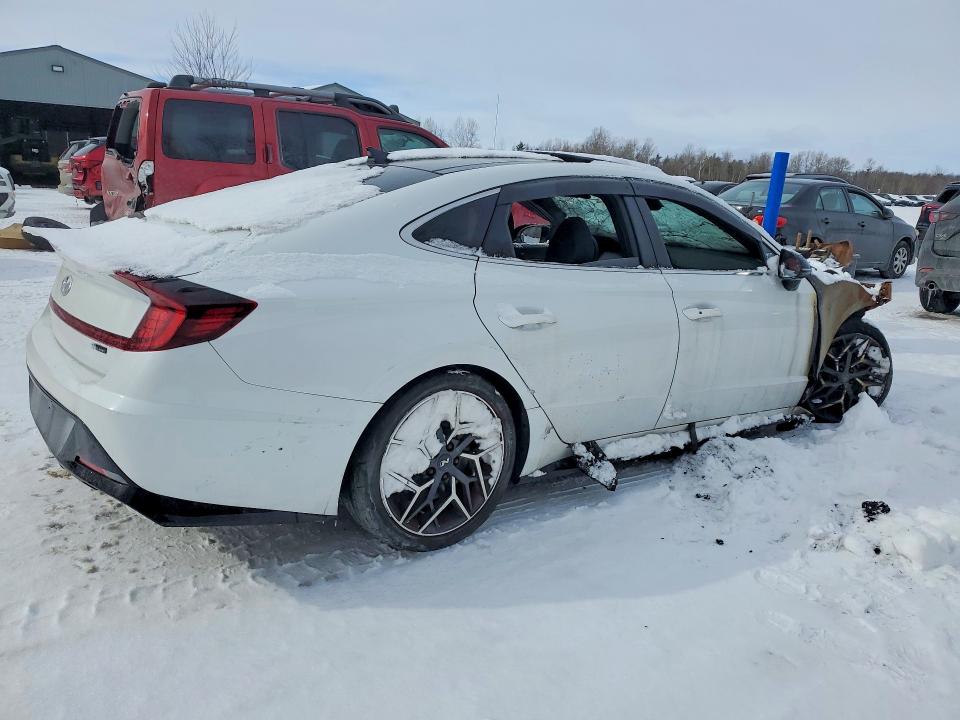 Продажа на аукционе авто 2021 Hyundai Sonata, vin: 5NPEK4JC6MH099593, номер лота: 76332025